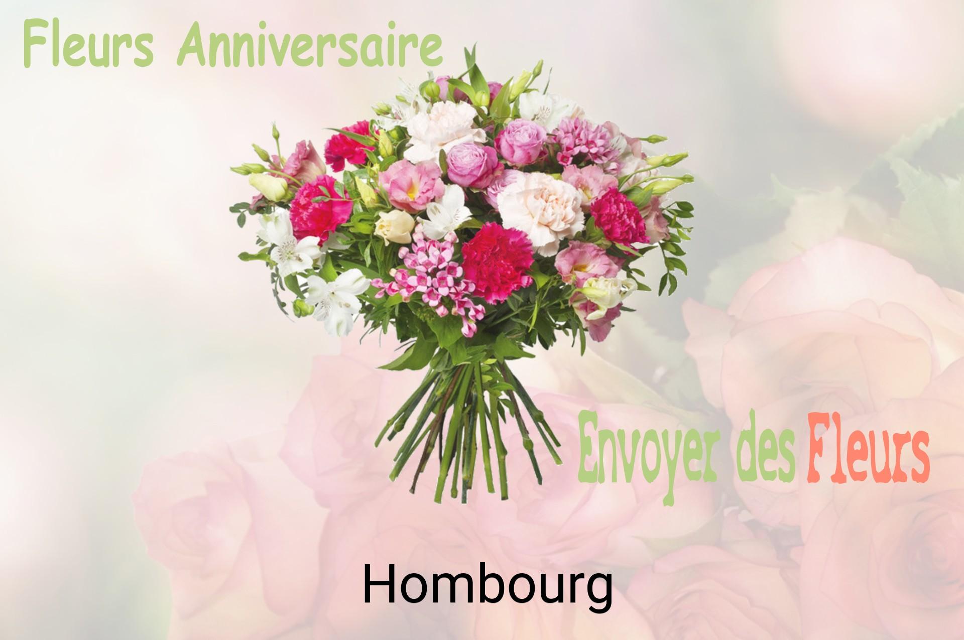 Bouquet de fleurs d’anniversaire livré à Hombourg